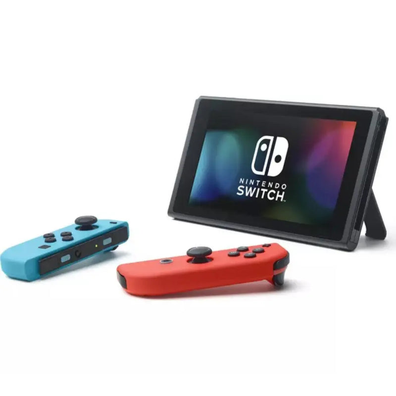 NINTENDO SWITCH IMPROVED BATTERY NEON RED+BLUE