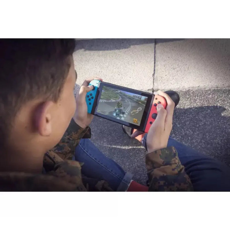 NINTENDO SWITCH IMPROVED BATTERY NEON RED+BLUE