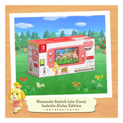 NINTENDO SWITCH LITE CORAL ISABELLE PRE INSTALLED Nintendo