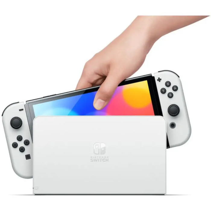 NINTENDO SWITCH OLED CONSOLE 64GB - WHITE