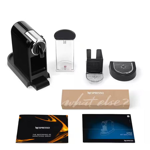 Nespresso Citiz Capsule Espresso Coffee Machine - Black - EN167.B De’Longhi