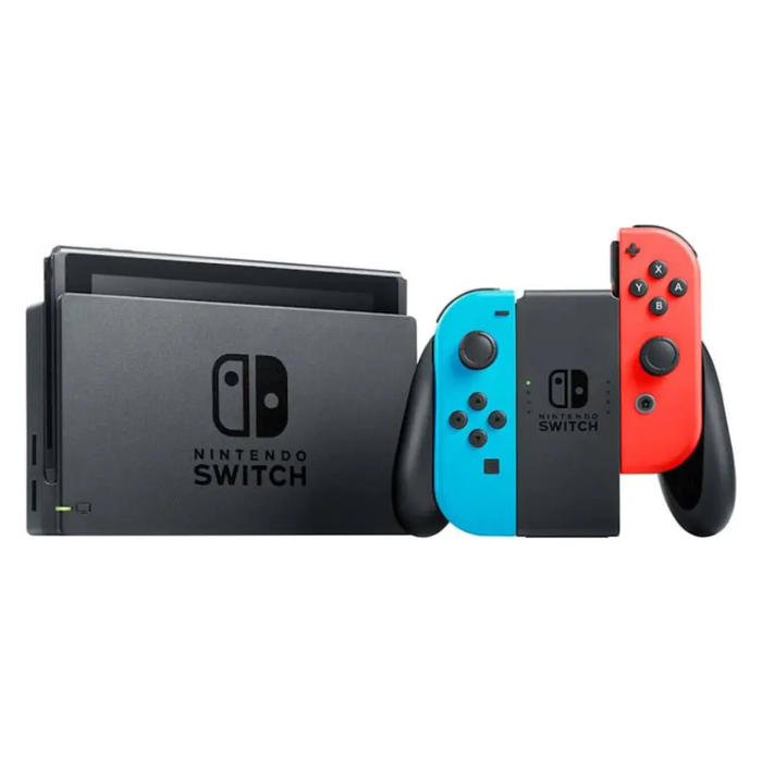 Nintendo Switch Neon Console with Switch Sports Set + Mario Kart 8 Deluxe