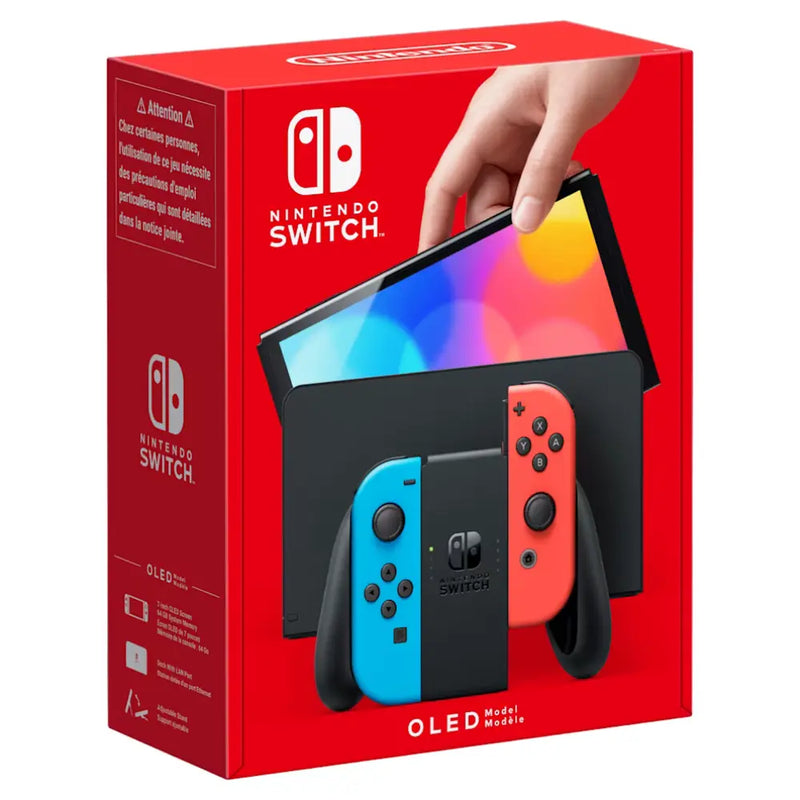 Nintendo Switch – OLED Model (Neon Blue/Neon Red)