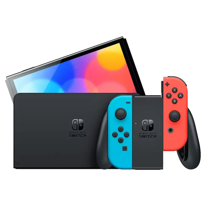 Nintendo Switch – OLED Model (Neon Blue/Neon Red)