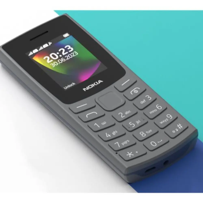 Nokia 105 Dual SIM SIM Free Mobile Phone, Black