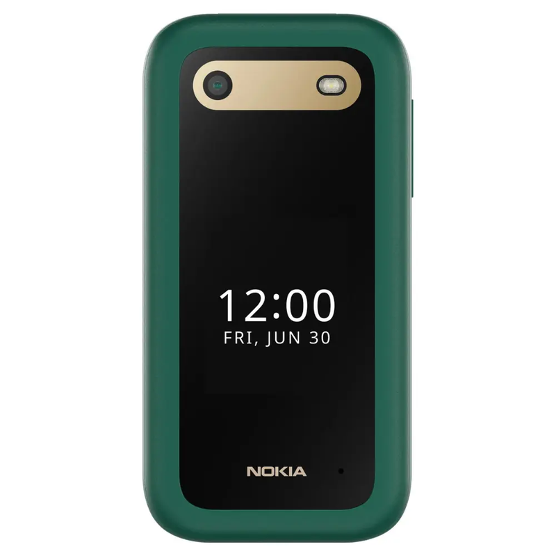 Nokia 2660 32GB Flip Phone in Lush Green 1GF011IPJ1A05