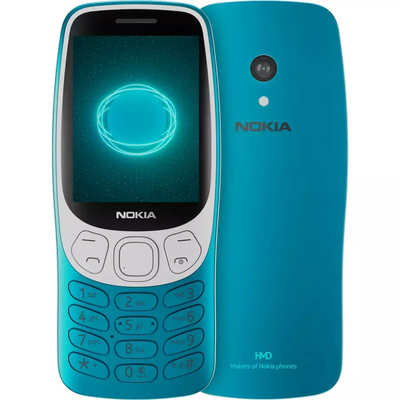 Nokia 3210 4G (2024) 128MB Mobile Phone in Scuba Blue
