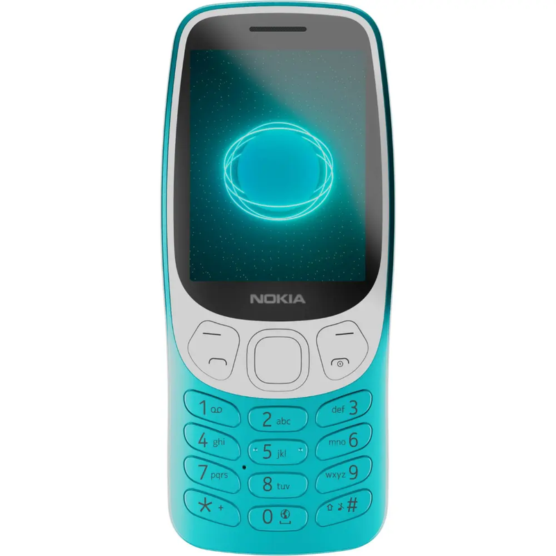 Nokia 3210 4G (2024) 128MB Mobile Phone in Scuba Blue