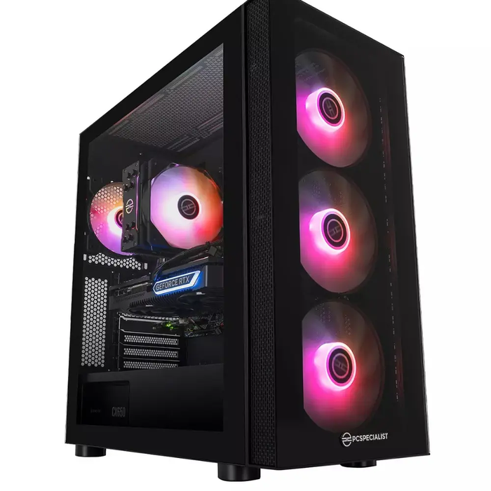 PC SPECIALIST PC DESKTOP 24IN MONITOR KEYBOARD BUN