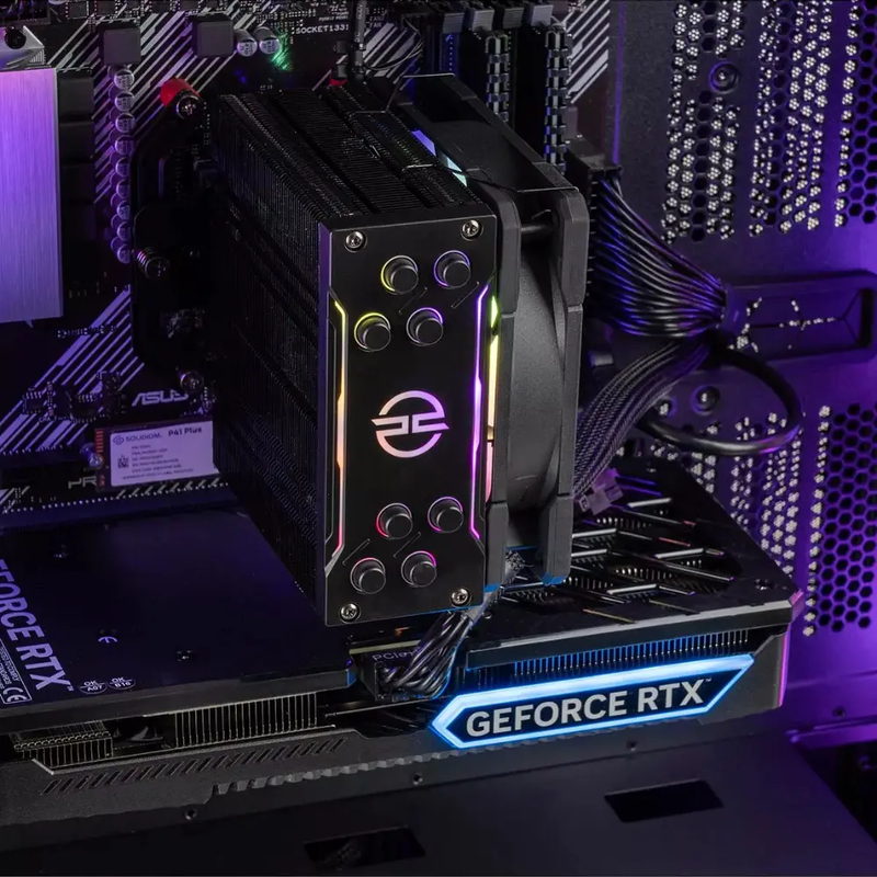 PC SPECIALIST PC DESKTOP 24IN MONITOR KEYBOARD BUN