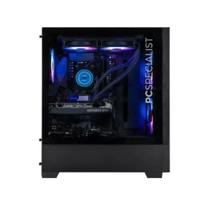PCSpecialist Fusion 300 Gaming Desktop - NVIDIA GEFORCE RTX 4070, AMD Ryzen 7, 16GB RAM, 1TB SSD