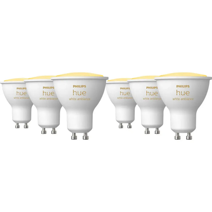 PHILIPS HUE WA 4.3W GU10 6PACK - 8720170000000 HB