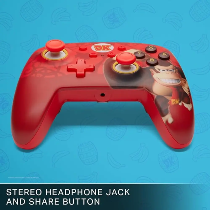 POWERA Enhanced Wired Controller for Nintendo Switch - Donkey Kong Flex