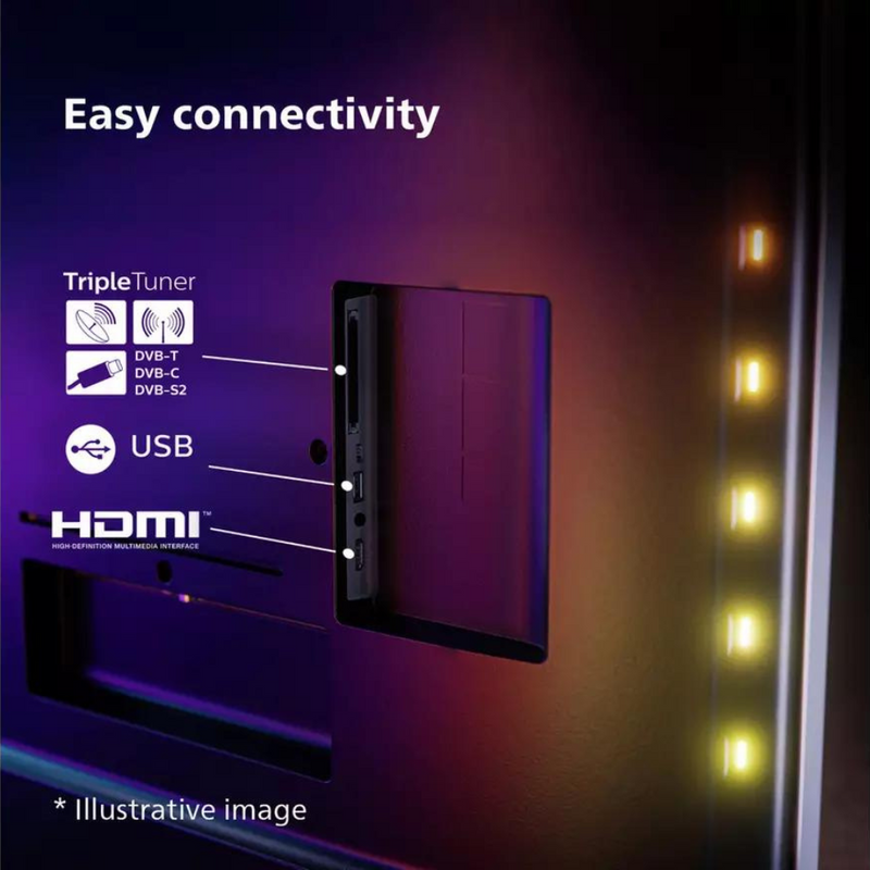 Philips 55PUS8108 Ambilight 55 Smart 4K HDR LED Freeview TV Digiland Outlet Store