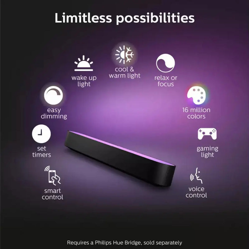 Philips Hue Play Smart Light Bar Double Pack Digiland Outlet Store