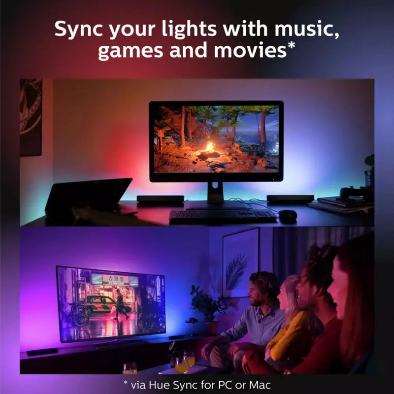 Philips Hue Play Smart Light Bar Double Pack Digiland Outlet Store
