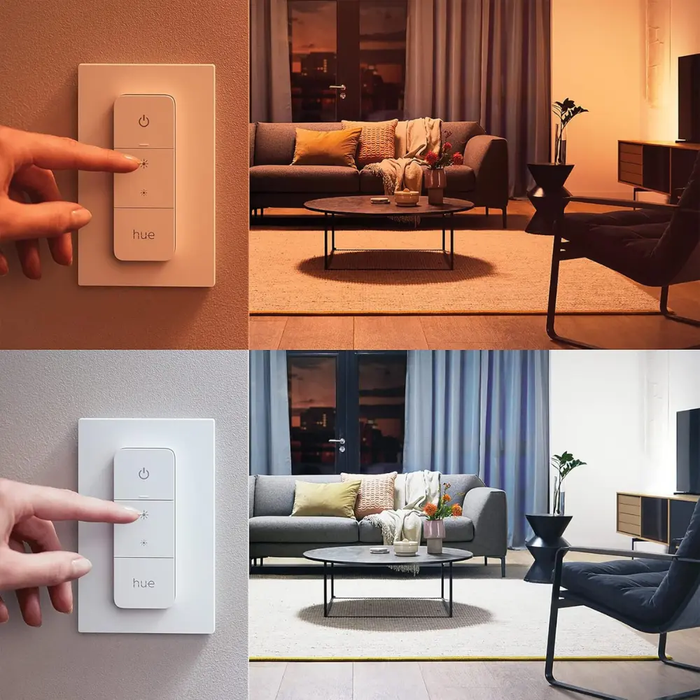 Philips Hue - Startkit 2xE27 + Bridge & Dimmer - White & Color Ambiance