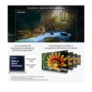 QE65S93F, 65 Inch OLED 4K AI Smart TV Samsung