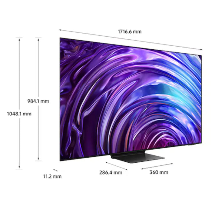 Samsung QE77S95FATXXU 77" OLED S95F 4K Vision AI Smart TV (2025)