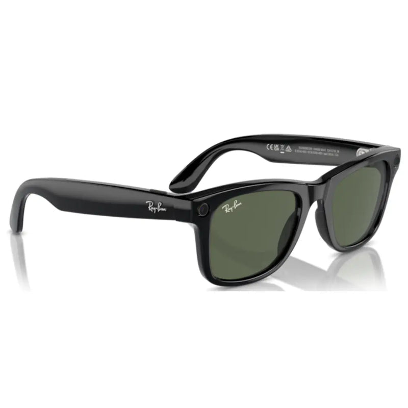 META RAY-BAN WAYFARER LARGE (BLACK GEN S)