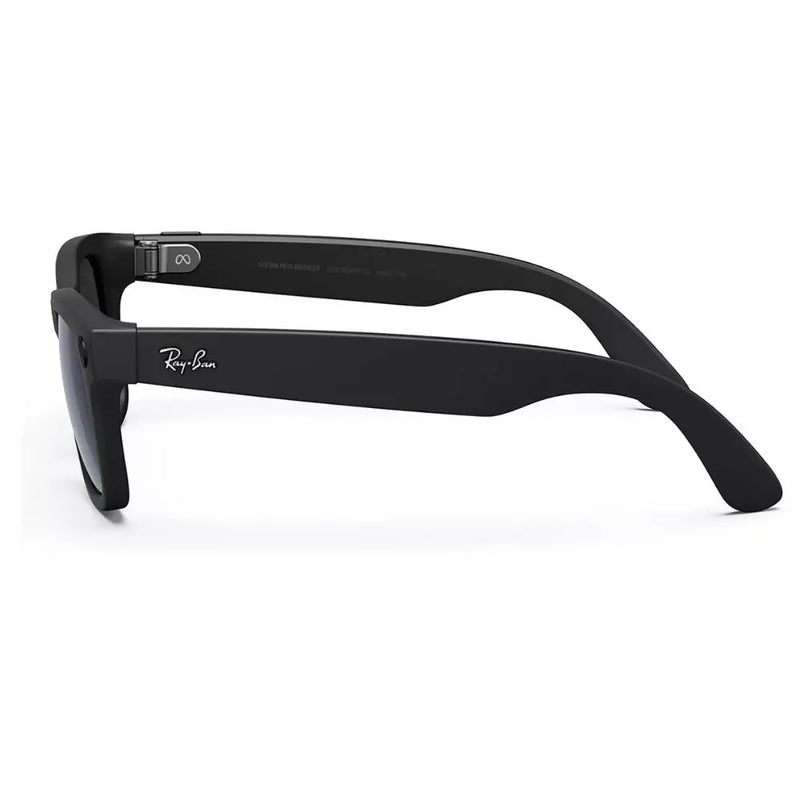 RAY-BAN META WAYFARER MATTE BLACK POLARISED