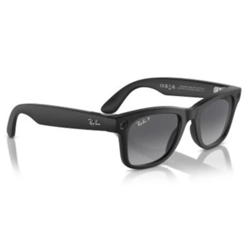 RAY-BAN META WAYFARER STANDARD SMART GLASSES BLK