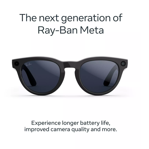 RAY-BAN | META HEADLINER (GEN 2) - SHINY BLACK Rayban