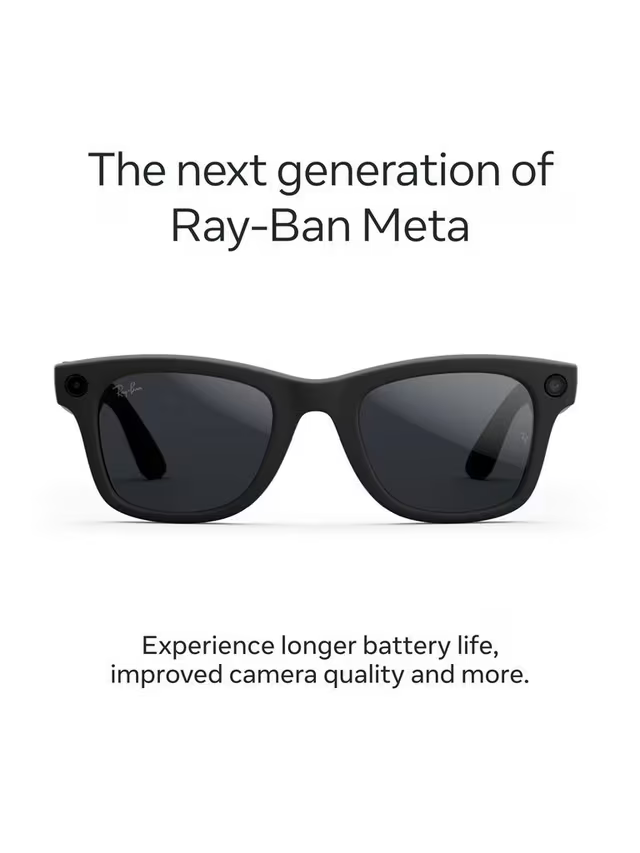 RAY-BAN | META WAYFARER LARGE (GEN 2) - SK-1001247-01 Rayban