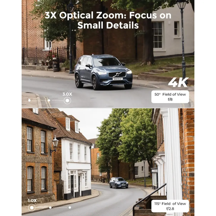 REOLINK 4K ARGUS PT ULTRA 360 AI BATTER