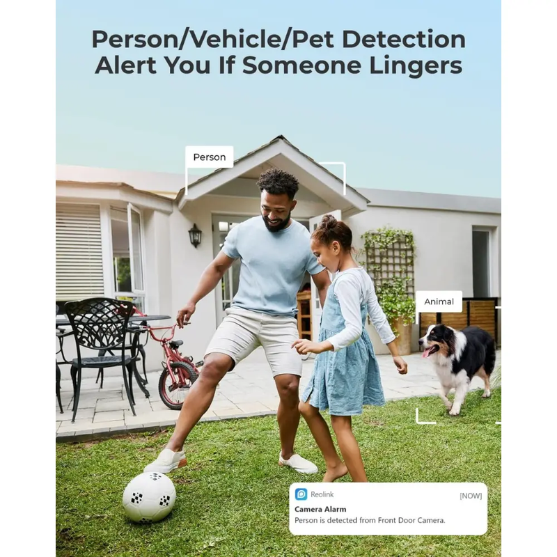 REOLINK 4K ARGUS PT ULTRA 360 AI BATTER