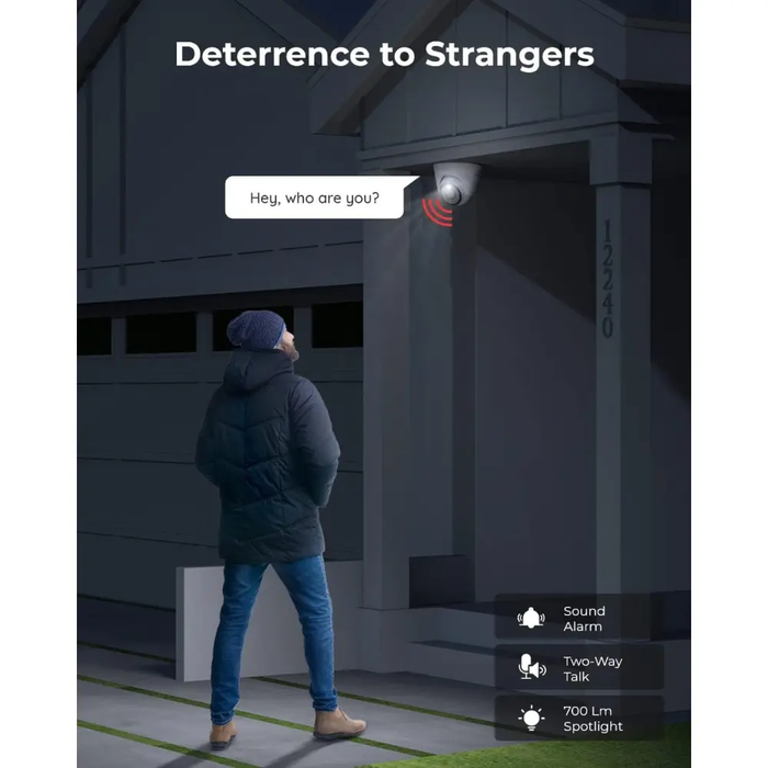 REOLINK 4K ARGUS PT ULTRA 360 AI BATTER