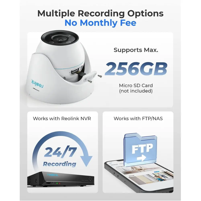 REOLINK 4K ARGUS PT ULTRA 360 AI BATTER