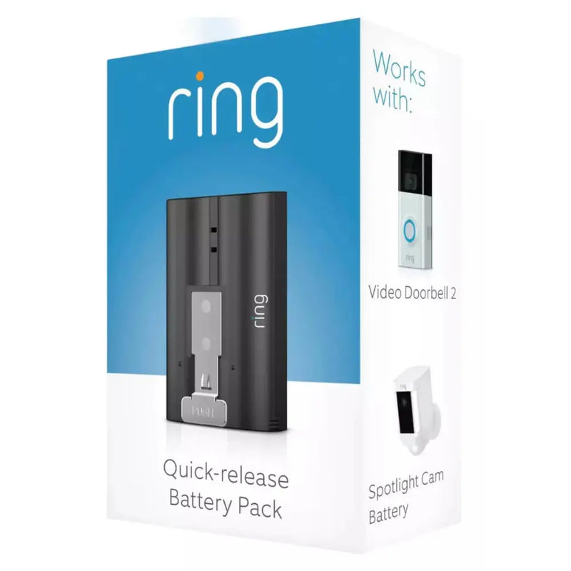 RING BATTERY PACK FOR RING DOORBELL-GREY