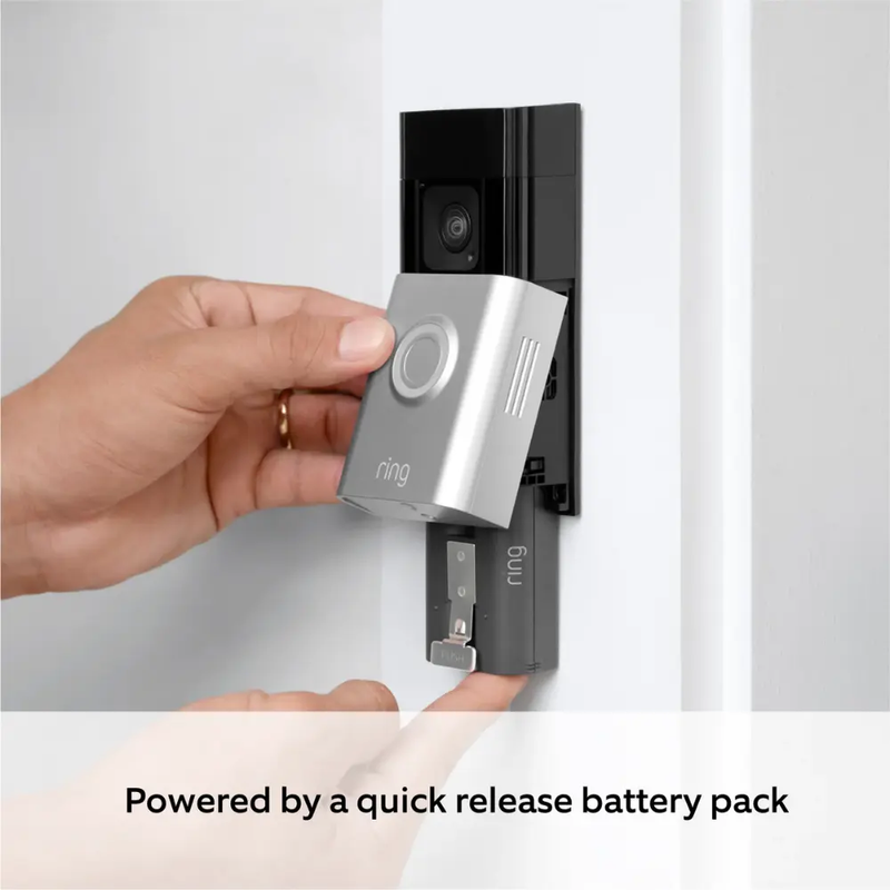 RING Battery Video Doorbell Plus with Chime Pro