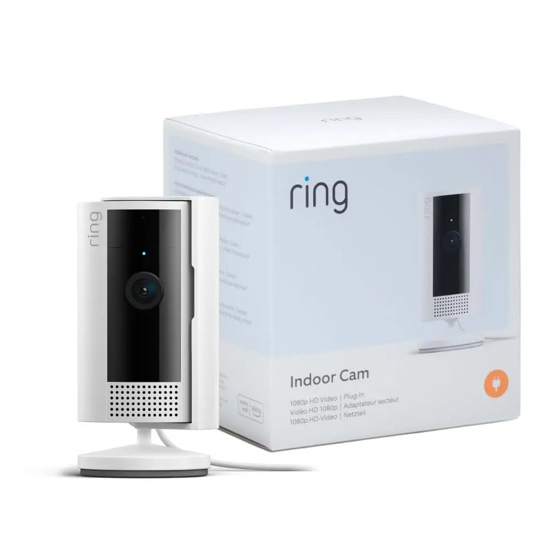 RING IP SECURITY CAMERA INDOOR 1080P SMART WHITE