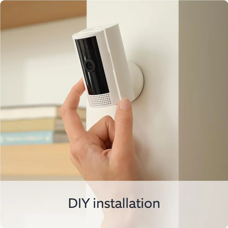 RING IP SECURITY CAMERA INDOOR 1080P SMART WHITE