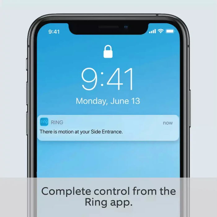 RING SPOTLIGHT CAM PLUS BATTERY - WHITE