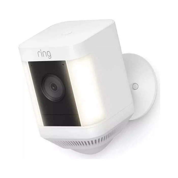 RING SPOTLIGHT CAM PLUS BATTERY - WHITE