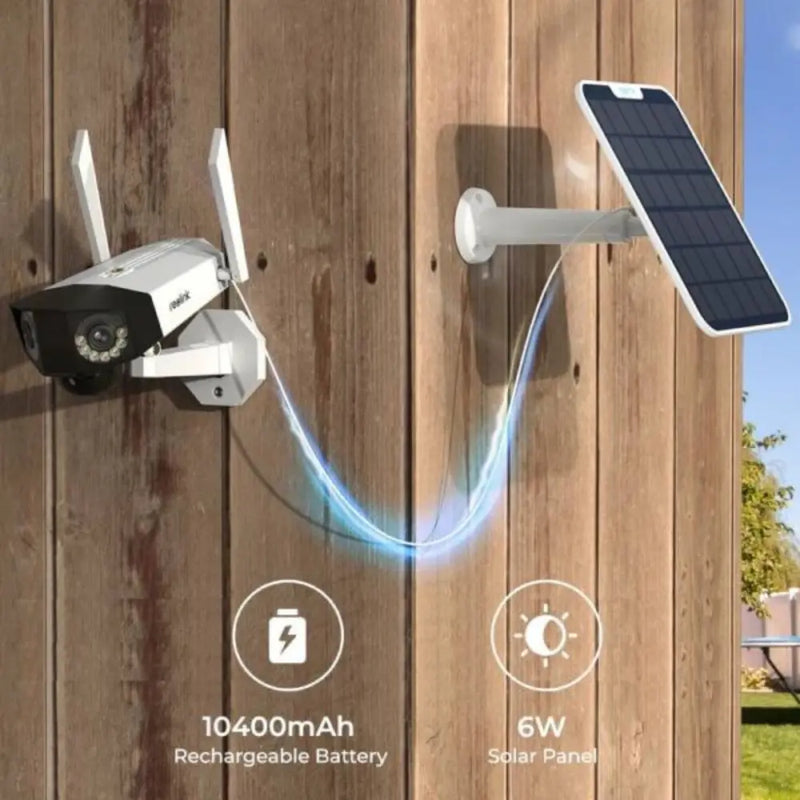 Reolink 2K+ WiFi Duo Lens Battery Cam Kit Digiland Outlet Store