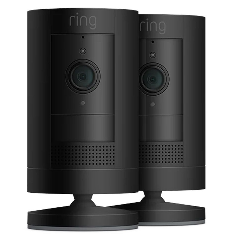 Ring Stick up Cam 2 Pack Black - B0CGCH5WTT Ring