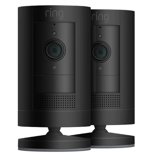 Ring Stick up Cam 2 Pack Black - B0CGCH5WTT Ring