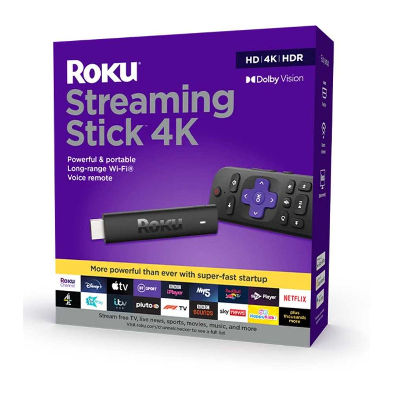 Roku Streaming Stick 4K HDR Media Player Digiland Outlet Store