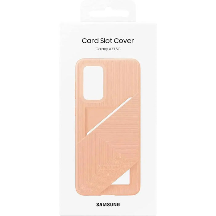 SAMSUNG GALAXY A33 5G CARD SLOT COVER AWESOME PEACH - EF-OA336TPEGWW Samsung