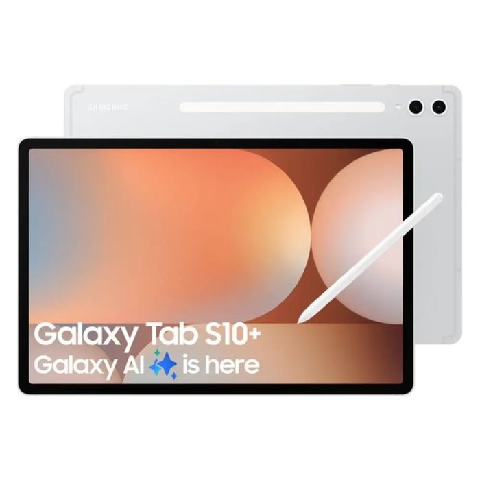 SAMSUNG Galaxy Tab S10+ 12.4" Tablet - 256 GB, Platinum Silver