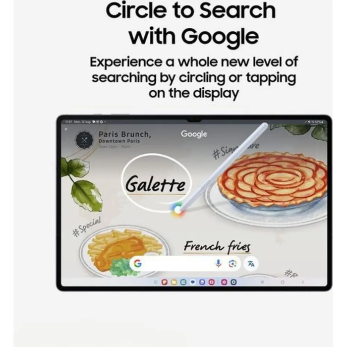 SAMSUNG Galaxy Tab S10+ 12.4" Tablet - 256 GB, Platinum Silver