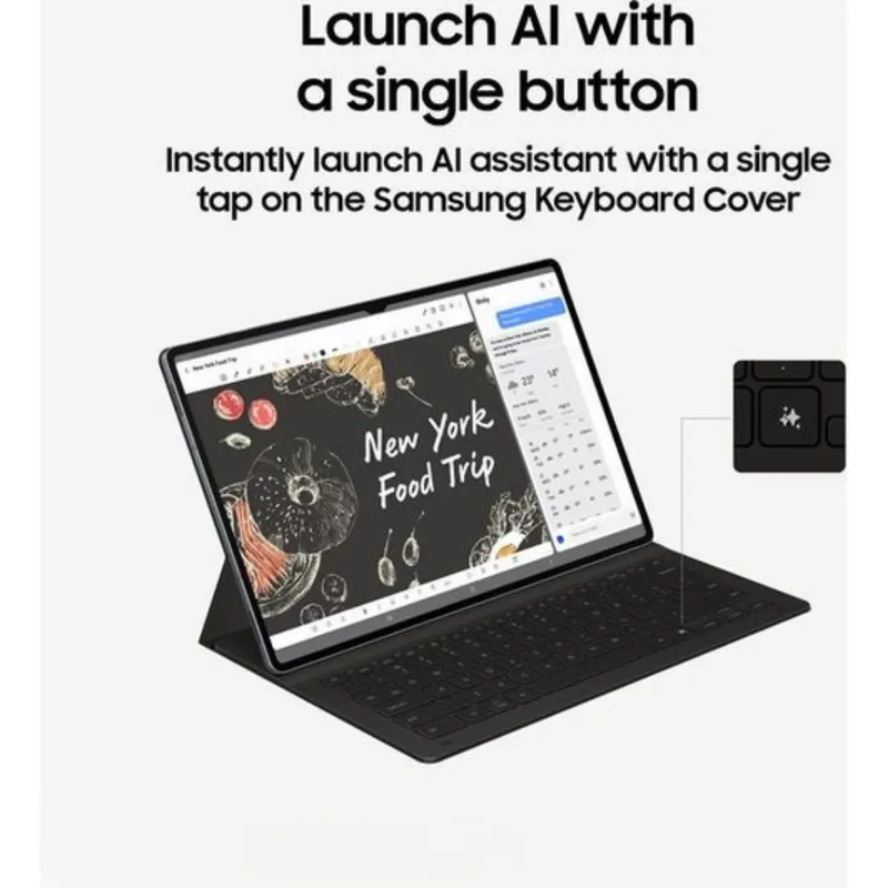 SAMSUNG Galaxy Tab S10+ 12.4" Tablet - 256 GB, Platinum Silver