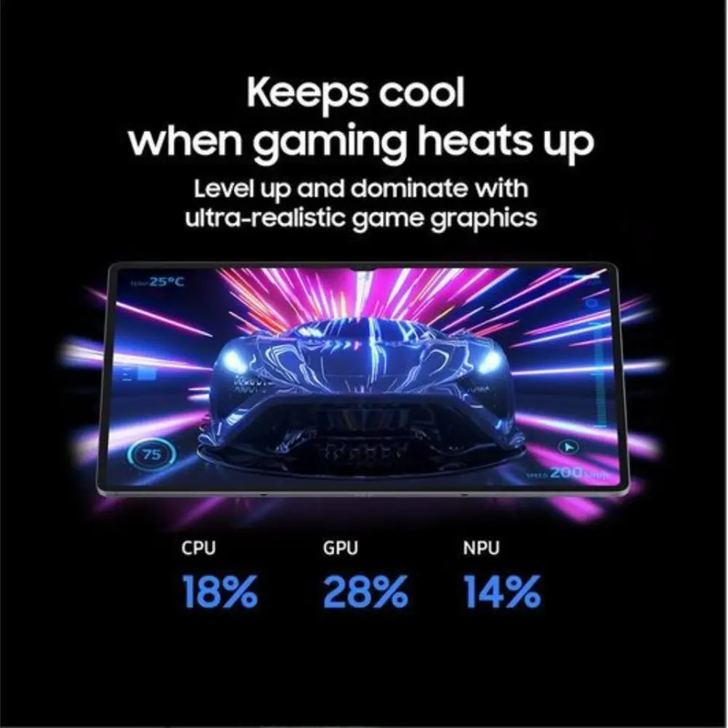 SAMSUNG Galaxy Tab S10+ 12.4" Tablet - 256 GB, Platinum Silver