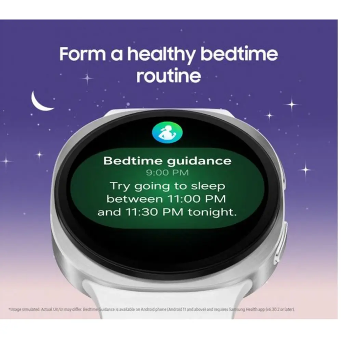 SAMSUNG Galaxy Watch8 BT with Bixby - Silver, 40 mm