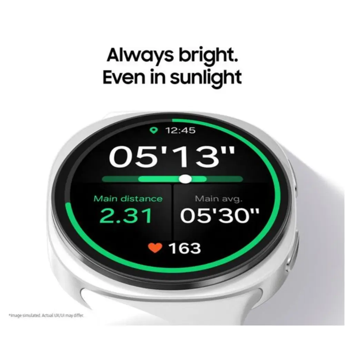 SAMSUNG Galaxy Watch8 BT with Bixby - Silver, 40 mm