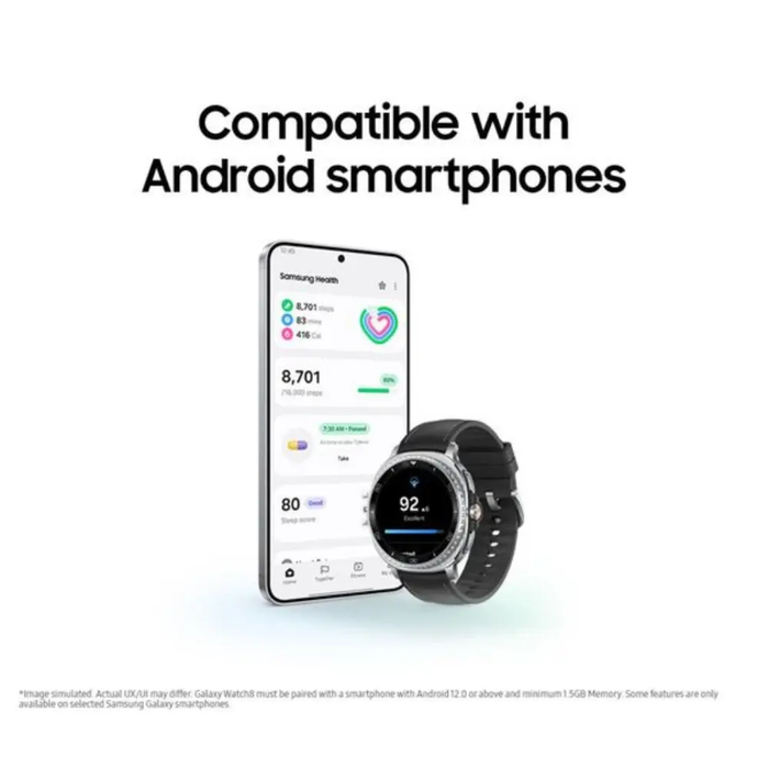 SAMSUNG Galaxy Watch8 Classic LTE with Bixby - Black, 46 mm
